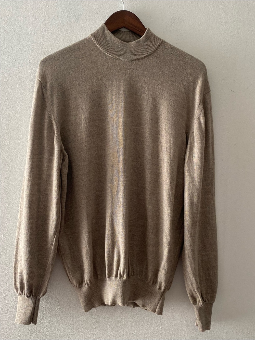 Gran Sasso Made in Italy Men's 100% Lana Wool Sweater Size 48(US M)